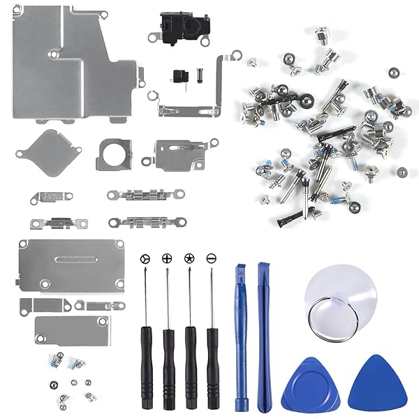 Atnsinc iPhone 12 Pro Inner Parts Replacement Kits: Bracket, Screws & Repair Tools Included