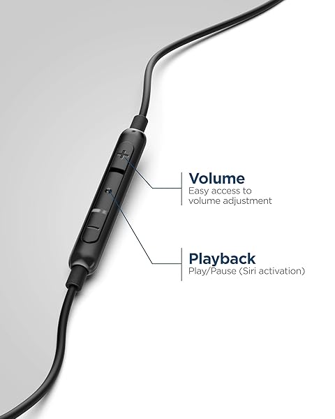 Thore Thore V120 MFi Lightning Earbuds for iPhone 12/13/14 Pro Max - Sweat/Water Resistant with Mic & Volume Control - View 6 of 7