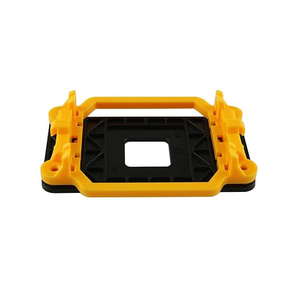 DGZZI DGZZI CPU Cooler Bracket for AMD AM2/AM3 - Yellow Heatsink Fan Stand & Back Plate Holder - View 3 of 6