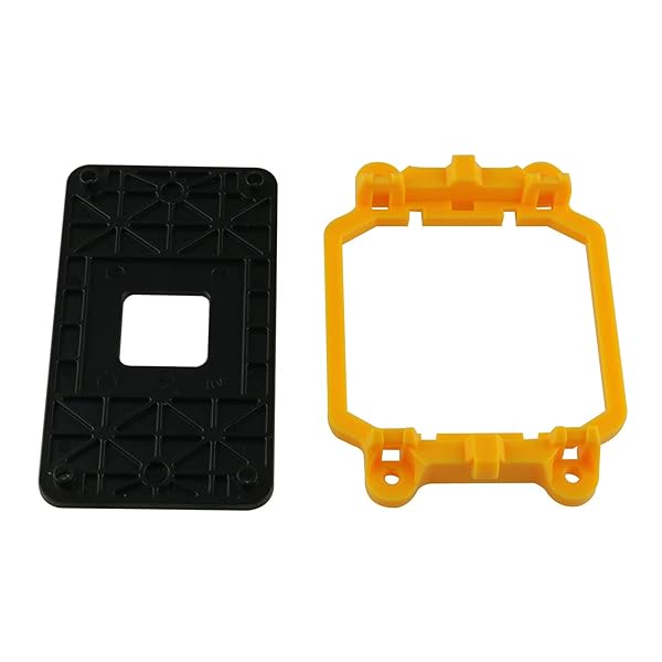 DGZZI DGZZI CPU Cooler Bracket for AMD AM2/AM3 - Yellow Heatsink Fan Stand & Back Plate Holder - View 5 of 6
