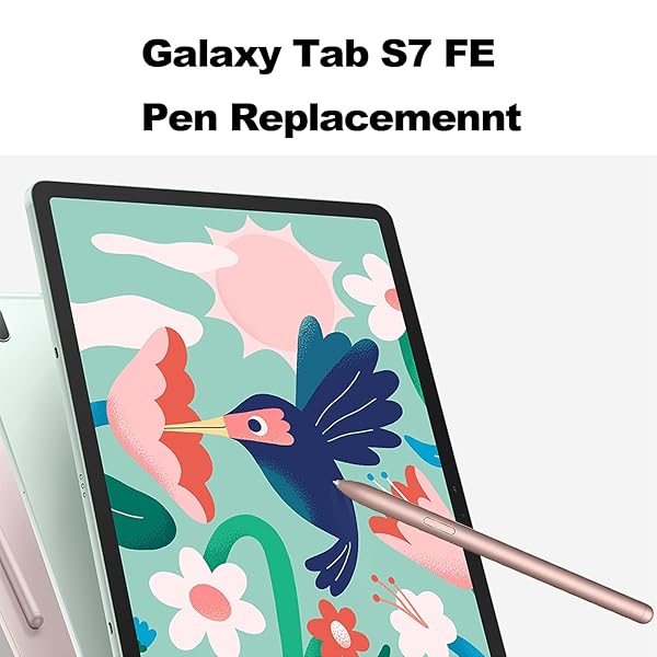Peixiong Tab S7 FE Pen Replacement Stylus for Samsung Galaxy Tab S7/S7+/FE - Mystic Pink with Tips/Nibs - View 3 of 6