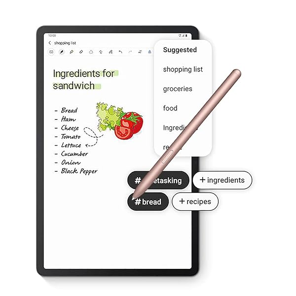 Peixiong Tab S7 FE Pen Replacement Stylus for Samsung Galaxy Tab S7/S7+/FE - Mystic Pink with Tips/Nibs - View 4 of 6