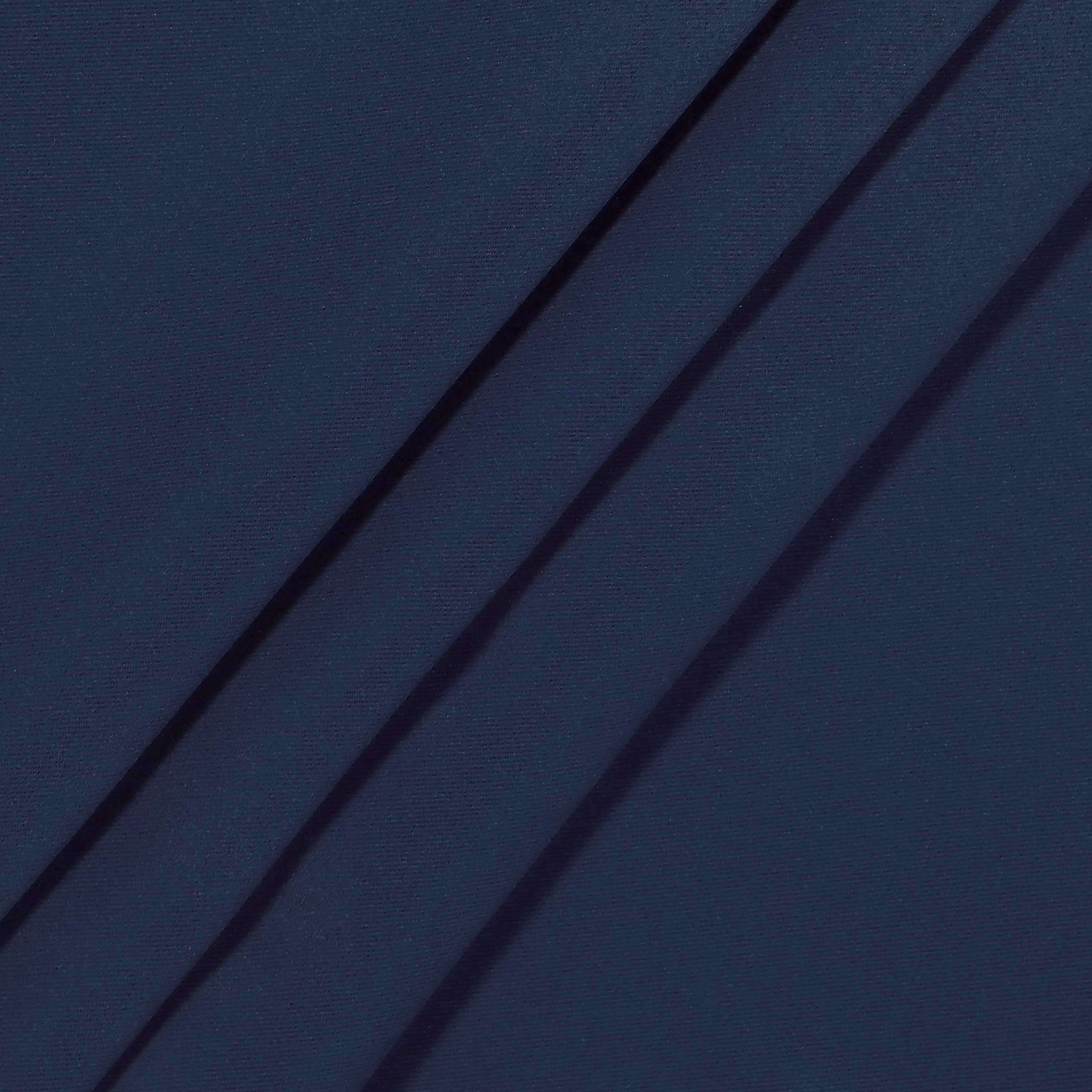 Eclipse ECLIPSE Andover Solid Tripleweave Thermal Blackout Grommet Curtains Navy 42x84 inches for Bedroom 2 Panels - View 6 of 7