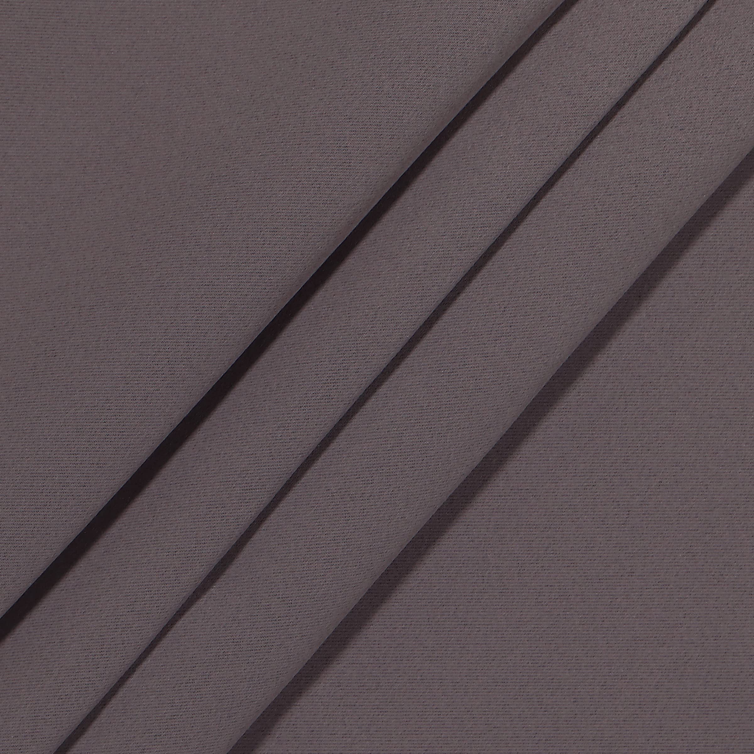 Eclipse ECLIPSE Andover Solid Tripleweave Thermal Blackout Grommet Curtains 42x84 Grey 2 Panels Ideal for Bedroom Privacy and Light Control - View 6 of 7