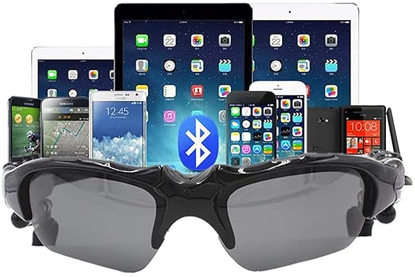 Grofulor Grofulor Wireless Bluetooth MP3 Sunglasses: Polarized Music Glasses for iPhone & Samsung - Stereo Headphones Included - View 5 of 8