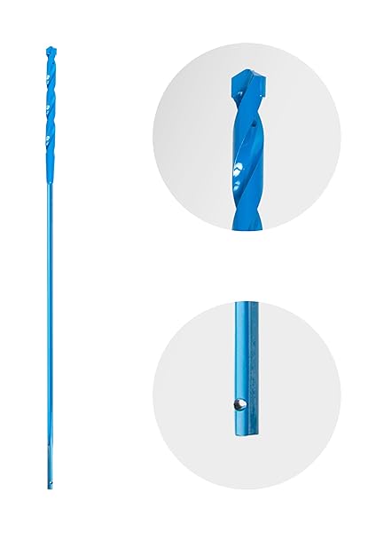 Jonard Tools "Jonard Tools DBC-3824 Bellhanger Drill Bit: 3/8" x 24" for Wood, Concrete & Masonry"