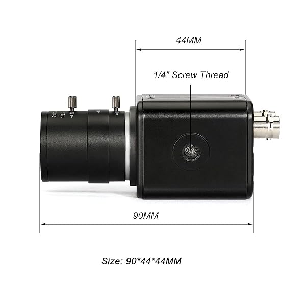 SDTNOVA Buy 3G-SDI HD Security Camera 1080P with 3MP Lens & Free SDI Cable - High Sensitivity CCTV for Ultimate Protection - View 5 of 7