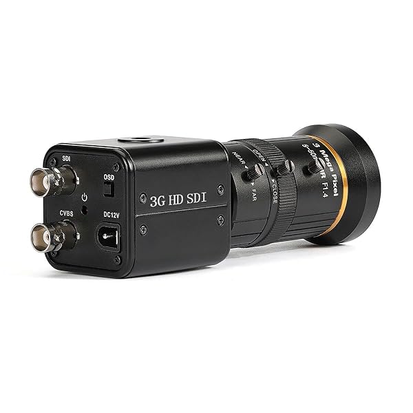 SDTNOVA Buy 3G-SDI HD Camera 1080P with 5-50mm Varifocal Lens & Free SDI Cable - High Sensitivity CCTV Security Solution - View 4 of 7