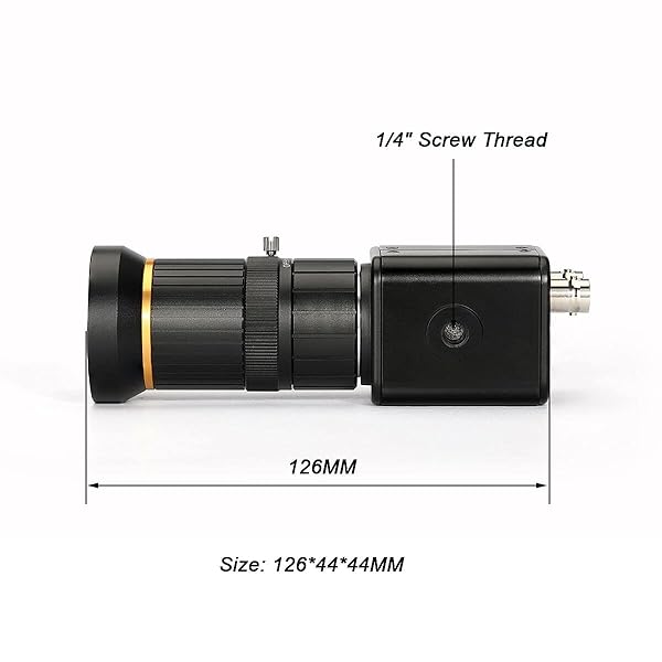 SDTNOVA Buy 3G-SDI HD Camera 1080P with 5-50mm Varifocal Lens & Free SDI Cable - High Sensitivity CCTV Security Solution - View 5 of 7