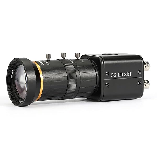 SDTNOVA Buy 3G-SDI HD Camera 1080P with 5-50mm Varifocal Lens & Free SDI Cable - High Sensitivity CCTV Security Solution - View 2 of 7