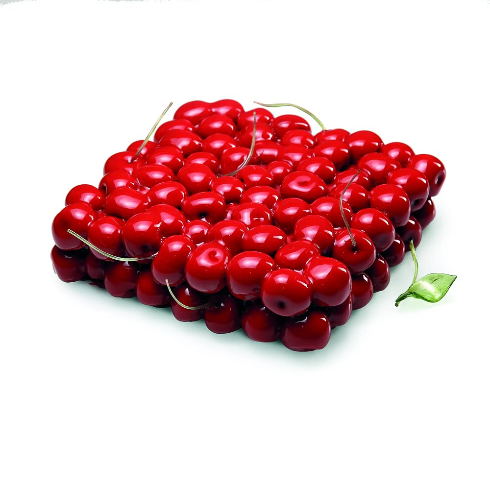DINARA KASKO DINARA KASKO CHERRY Silicone Mold for Baking Geometric 3D Cake and Mousse Mold by World Famous Pastry Chef