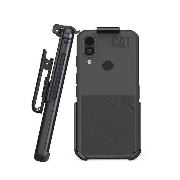 BELTRON BELTRON Heavy Duty Holster for CAT S62 Pro - Rotating Belt Clip Case for Rugged Smartphones