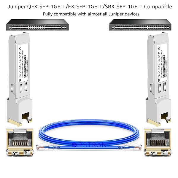OPSTRAN OPSTRAN 1000BASE-T SFP RJ45 Copper Transceiver for Juniper QFX, SRX, EX - 100m Cat5e/6 Compatibility - View 5 of 8