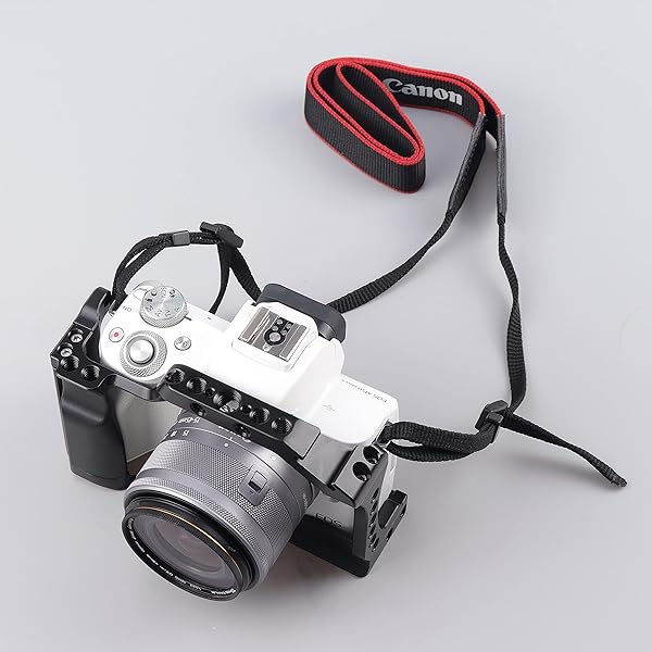 foto4easy Foto4easy Camera Cage for Canon EOS M5/M50/M50 Mark II - Durable Black Protection & Versatile Accessories - View 8 of 8