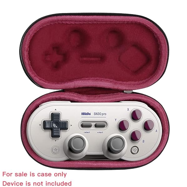 Hermitshell Buy Hermitshell Hard Travel Case for 8Bitdo Sn30 Pro Gamepad - Durable & Stylish Protection - View 3 of 8