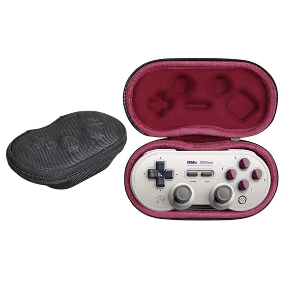 Hermitshell Buy Hermitshell Hard Travel Case for 8Bitdo Sn30 Pro Gamepad - Durable & Stylish Protection - View 2 of 8
