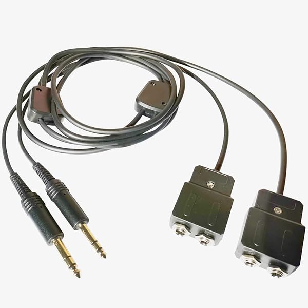 UFQ UFQ GAM-GA2F General Aviation Headset Splitter: Dual Headset Adapter with High-Density Sponge & O-Ring - View 4 of 6