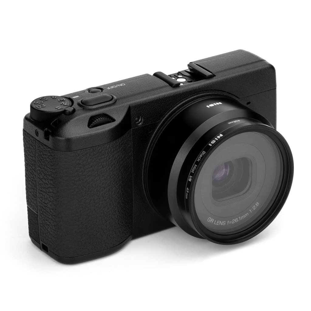 NiSi NiSi Black Mist Kit for Ricoh GR3x with 49mm Adapter and 1/4 Density Filter for Compact Camera Photography and Videography - View 2 of 4
