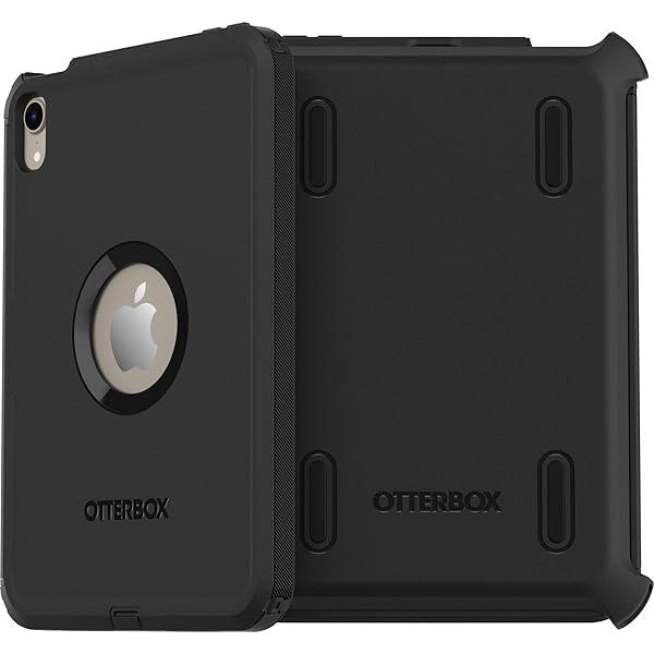 OtterBox Defender Series Case for iPad Mini A17 and 6th Gen Black Rugged Durable Multi Layer Protection