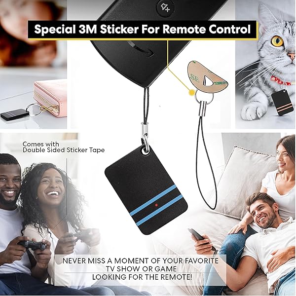 SNAP INVENT Key Finder & TV Remote Tracker: Locate Lost Keys, Purse & More with Beeper Tags - View 7 of 9