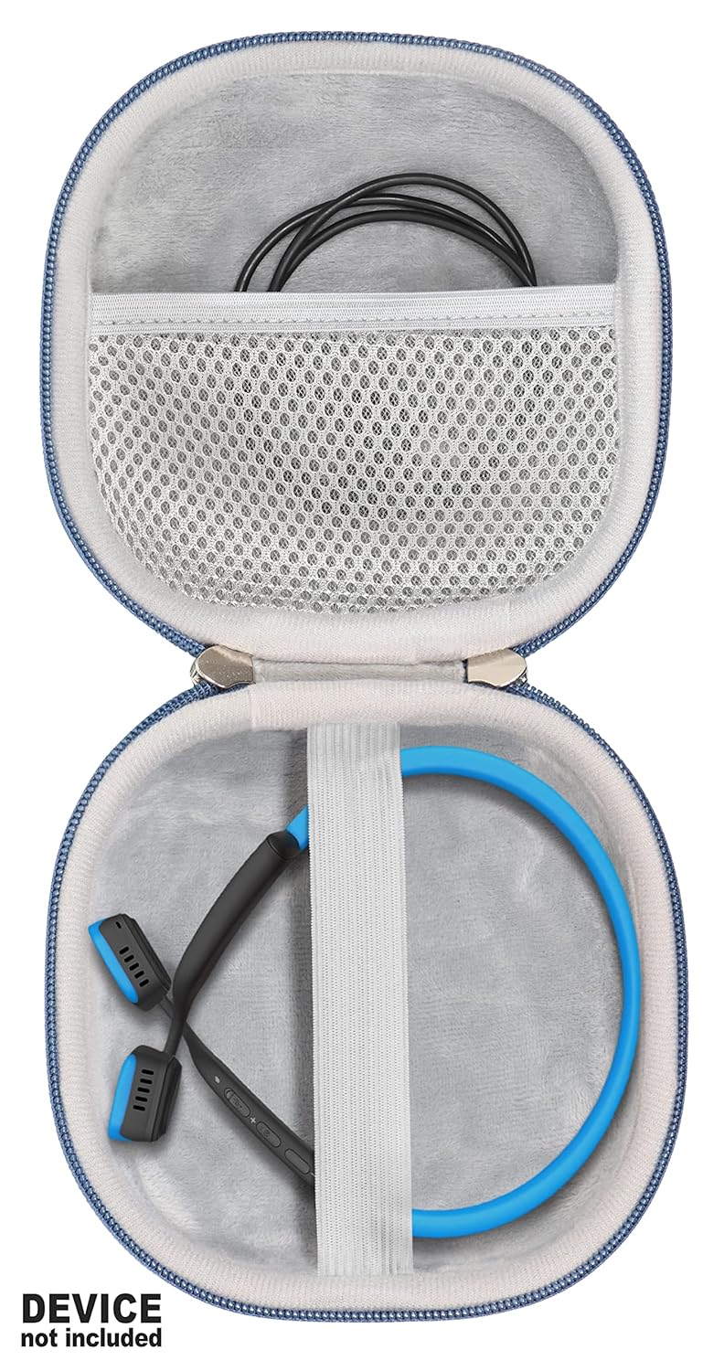 CaseSack CaseSack Bone Conduction Headphone Case Compatible with Aftershokz Aeropex Trekz Air Bluez 2 KSCAT Sades DIGICare allmity Shokz OpenRun Pro Mini OpenMove - View 5 of 6