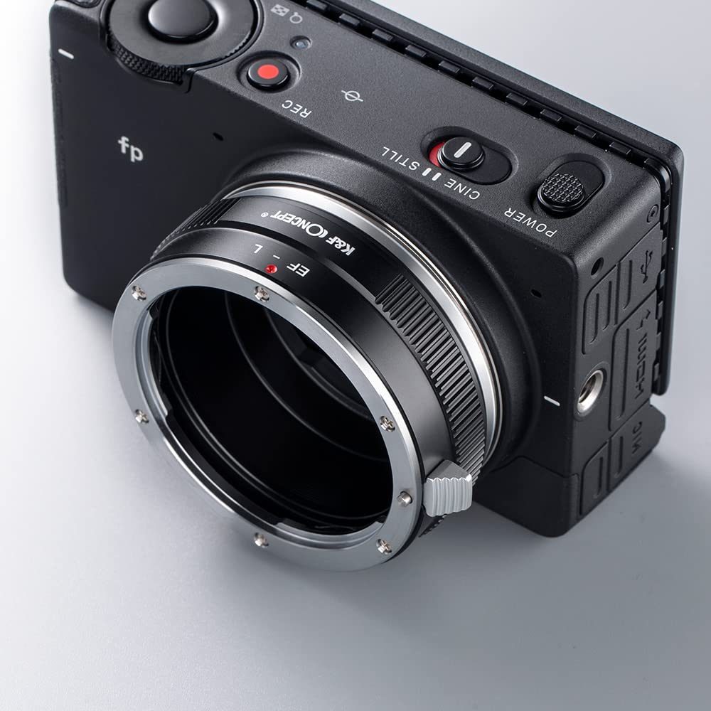 K&F CONCEPT KF Concept Lens Mount Adapter EOS-L for Canon EF EF-S Lens to L Mount Camera Body Manual Focus - View 6 of 8