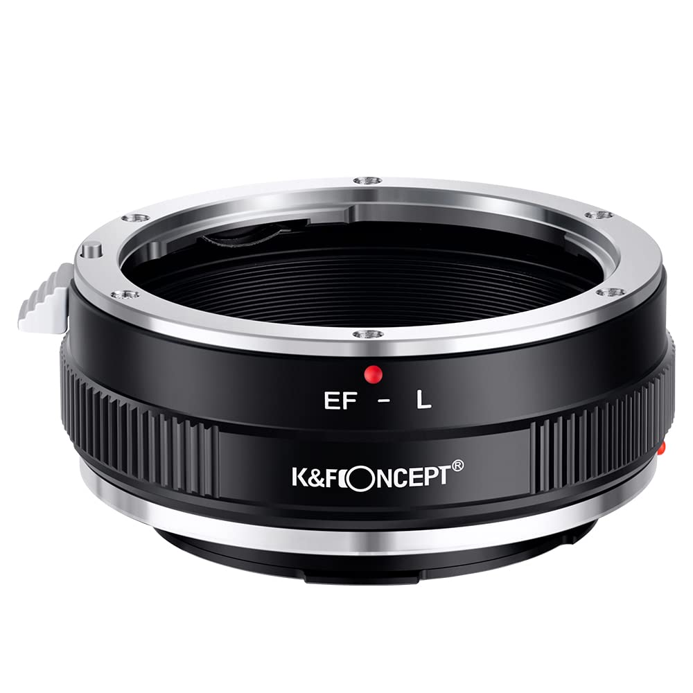 KF Concept Lens Mount Adapter EOS-L for Canon EF EF-S Lens to L Mount Camera Body Manual Focus
