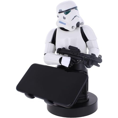 Exquisite Gaming Exquisite Gaming Mandalorian Stormtrooper: Ultimate Star Wars Phone & Controller Holder - Licensed Cable Guy Stand - View 3 of 10