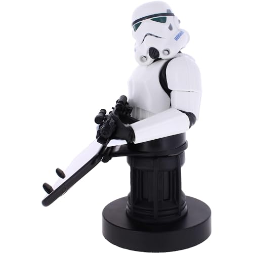 Exquisite Gaming Exquisite Gaming Mandalorian Stormtrooper: Ultimate Star Wars Phone & Controller Holder - Licensed Cable Guy Stand - View 8 of 10