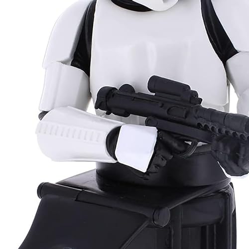 Exquisite Gaming Exquisite Gaming Mandalorian Stormtrooper: Ultimate Star Wars Phone & Controller Holder - Licensed Cable Guy Stand - View 10 of 10