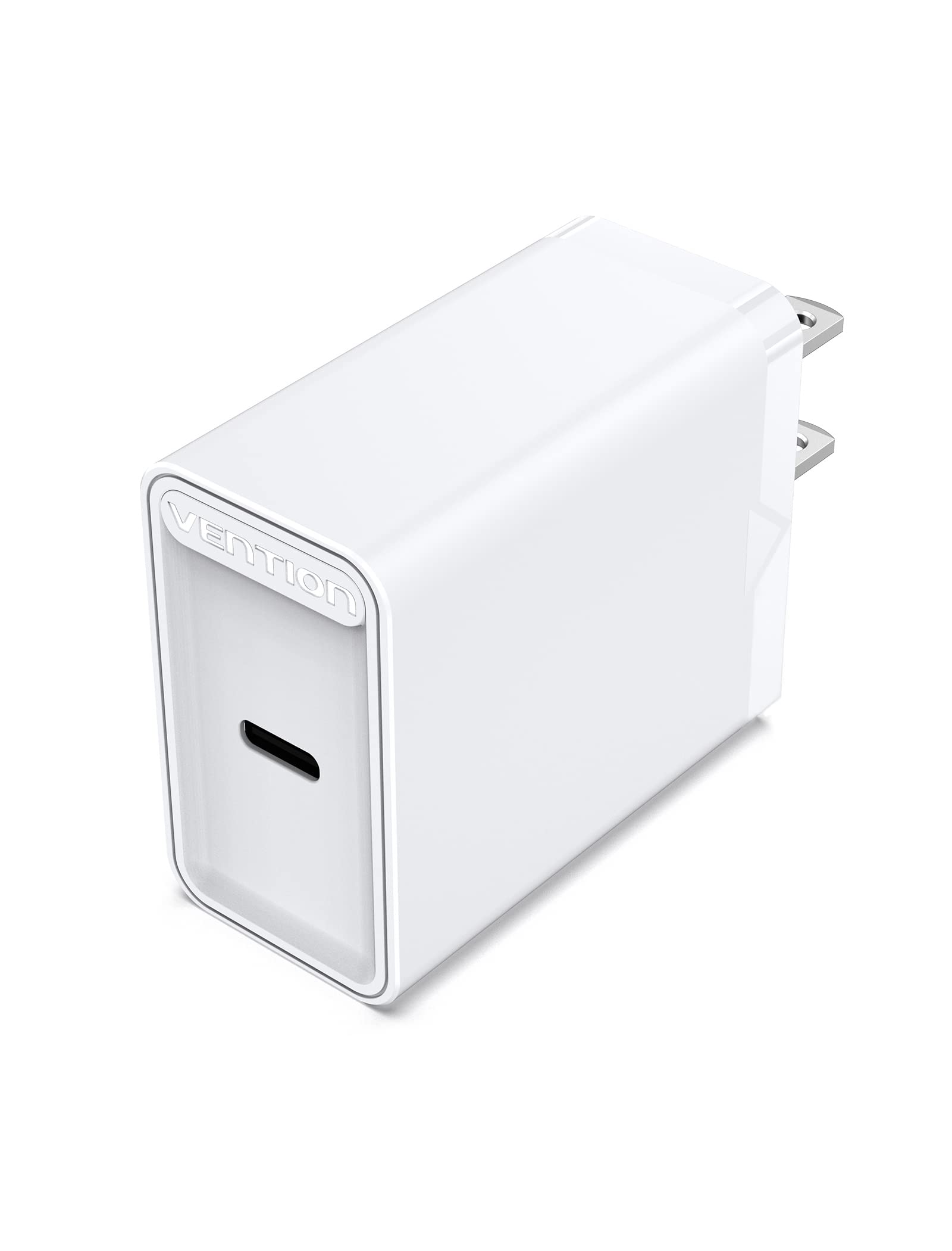 VENTION VENTION 20W USB-C Wall Charger: Fast Charging for iPhone 14/13/12/11 Pro Max, iPad, Galaxy & Google Pixel