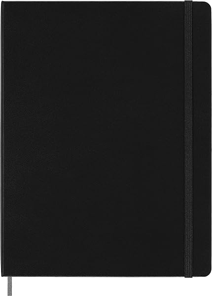 Moleskine Buy Moleskine Hard Cover Smart Notebook XL - Ruled, 176 Pages, Black, Compatible with Smart Pen