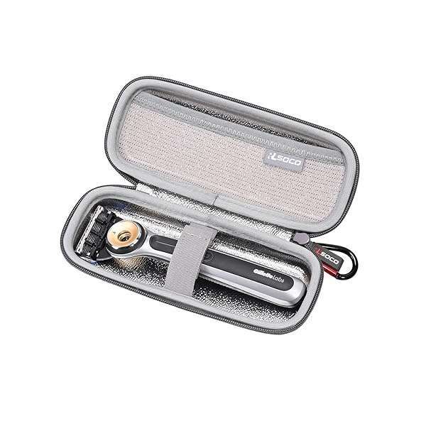 RLSOCO RLSOCO Hard Case for Gillette Labs Heated Razor & Leaf Razor - Compact Protection for Mach 5 & More
