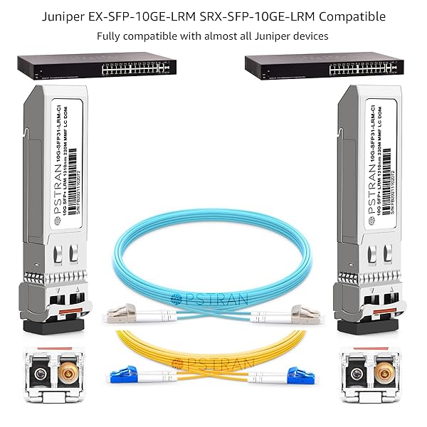OPSTRAN OPSTRAN 10GBASE-LRM SFP+ Transceiver for Juniper EX-SFP-10GE-LRM & SRX-SFP-10GE-LRM - 1310nm, 220m, DDM Duplex LC MMF - View 7 of 10
