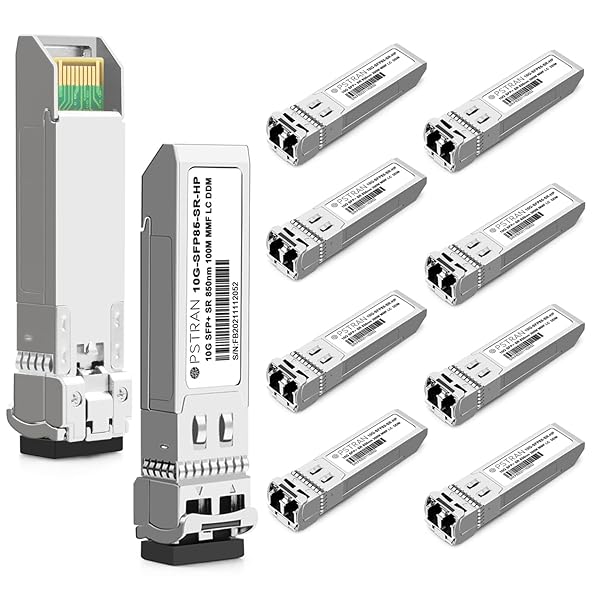 OPSTRAN OPSTRAN 10GBASE-SR SFP+ Transceiver for HPE Aruba J9150D, J9150A - 850nm 300m DDM Duplex LC MMF (10 Pack) - View 2 of 8