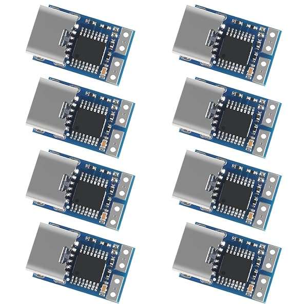 8Pcs Type-C PD Decoy Module: Fast USB-C Power Trigger for Notebook Charging