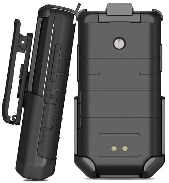 Nakedcellphone Best Holster for CAT S22 Flip Phone: Nakedcellphone Black Belt Clip Holder Case Review