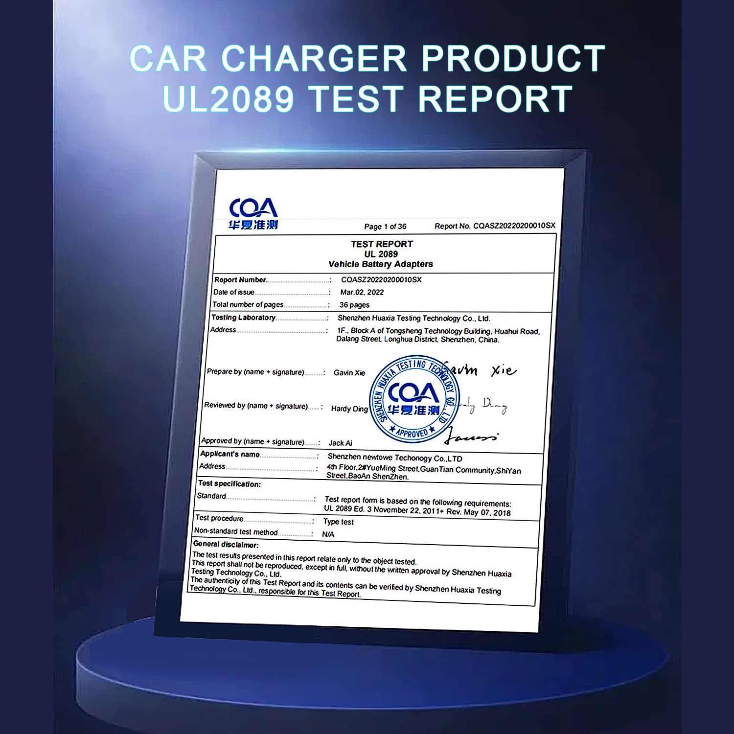 USB C Car Charger Adapter 20W Fast Charge with Voltage Display Compatible with iPhone Galaxy and USB5V2.4A Power Delivery - View 7 of 9