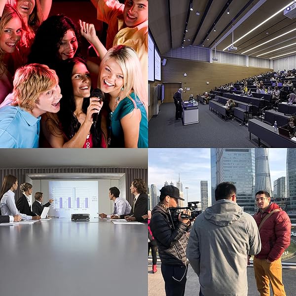 Zettokete Zettokete 400 PCS Disposable Microphone Covers - Perfect for Karaoke & Stage Performance, Fits Most Handheld Mics, Non-Woven Black - View 8 of 9