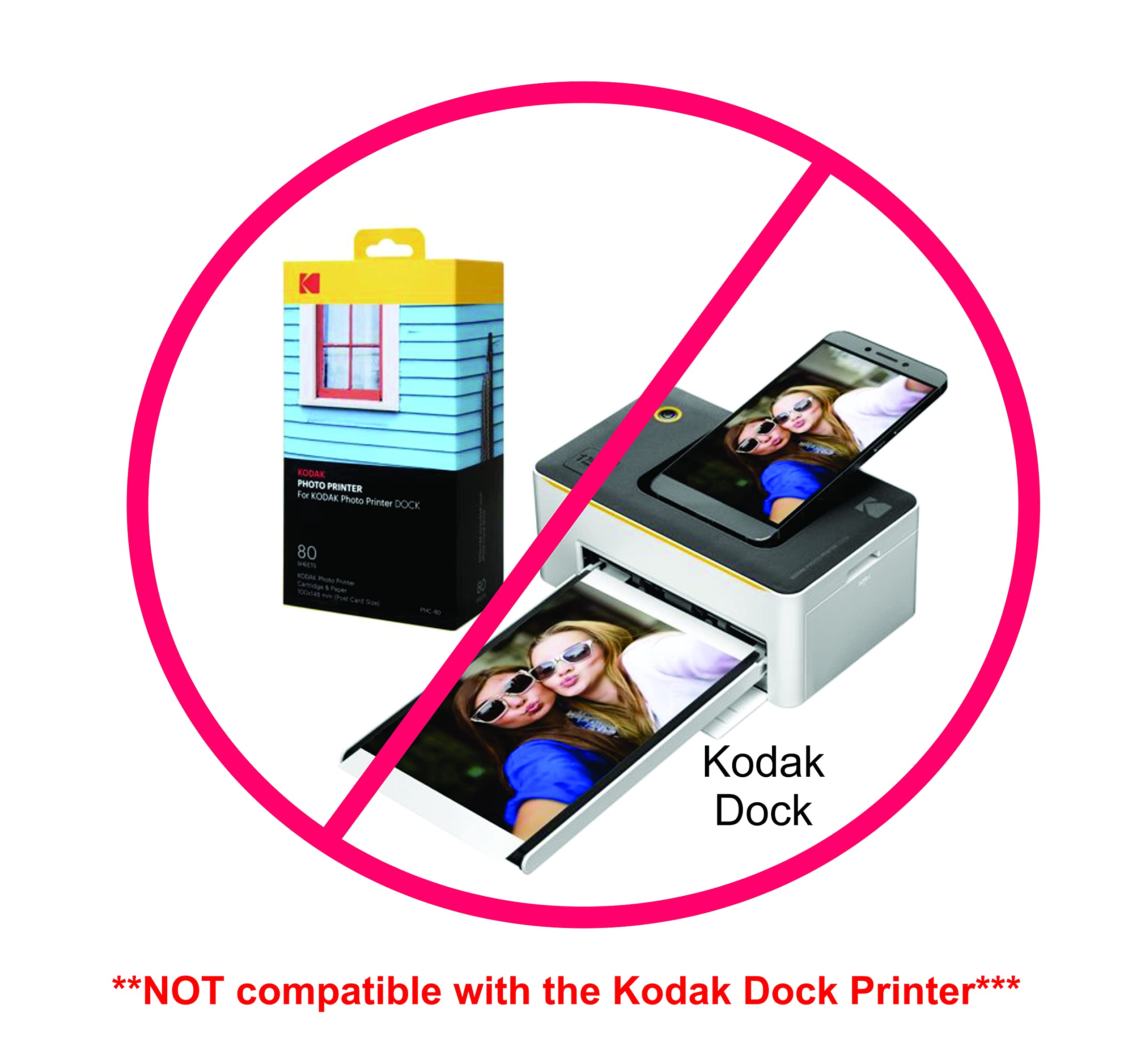 KODAK KODAK Photo Paper Gloss 4x6 100 Count High Quality for Stunning Prints Not Compatible with Kodak Dock Printer - View 2 of 8