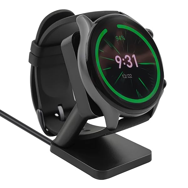 RUKUHOT Replacement Charger Stand for Amazfit GTR 4, GTR 3, GTR 3 Pro & GTS 3 - USB Charging Dock for Smart Watches
