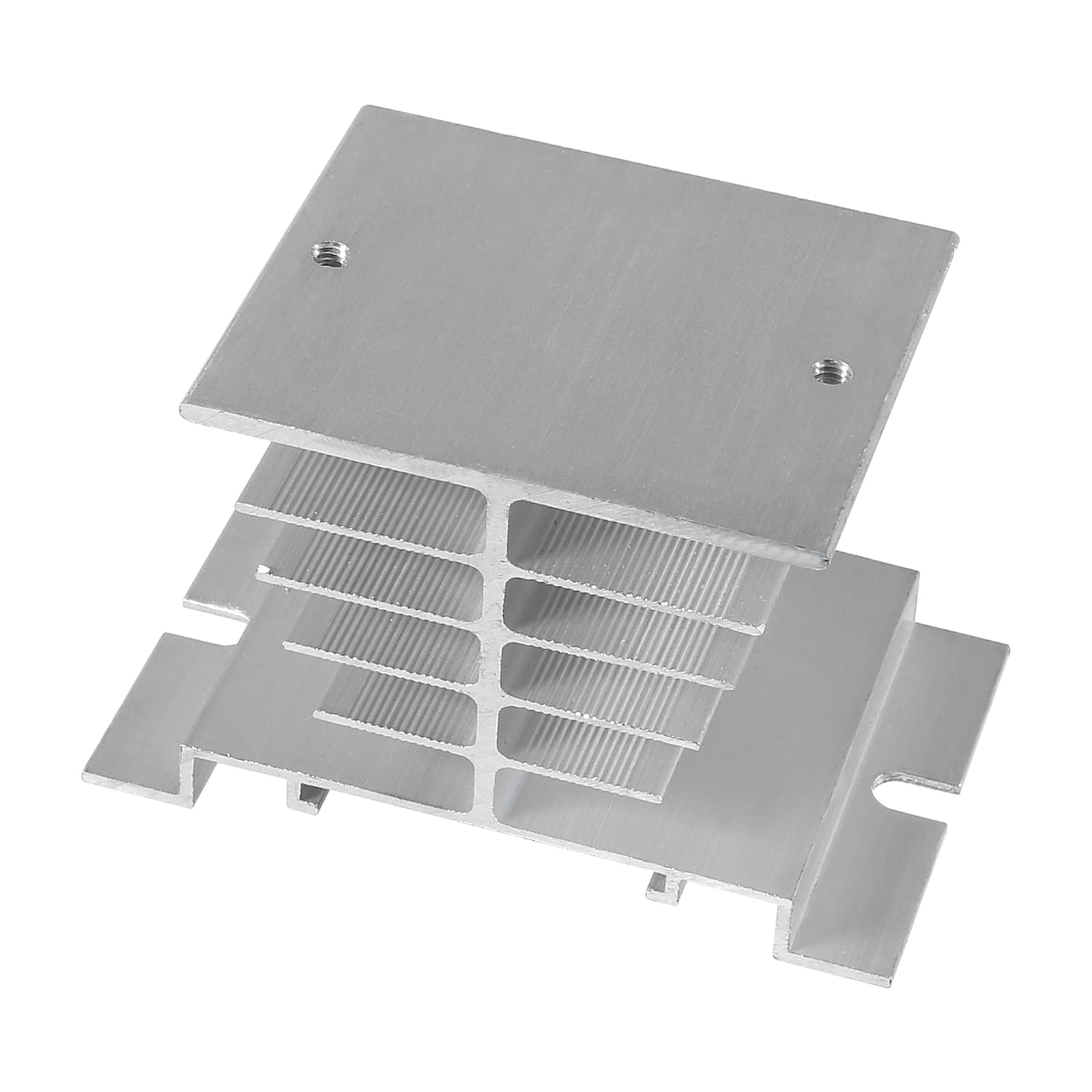 COLIAO SSR-40DA Solid State Relay 40A: 3-32V DC Input, 24-380V AC Output with Heat Sink for Thermostat Control - View 4 of 6