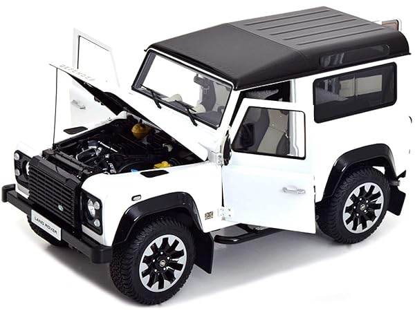 LCD Models LCD Model 1/18 Defender 90 Works V8 70th Edition 2018 LCD18007 WH Collectible Scale Model