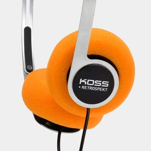 Zotech "Zotech 1.6" Earpads for Koss Porta Pro - 3 Pairs in Vibrant Orange | Premium Comfort & Sound Upgrade" - View 3 of 3