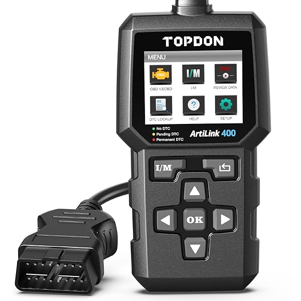 TOPDON TOPDON AL400 OBD2 Scanner: Ultimate DIY Car Diagnostic Tool with DTC Lookup & Lifetime Updates