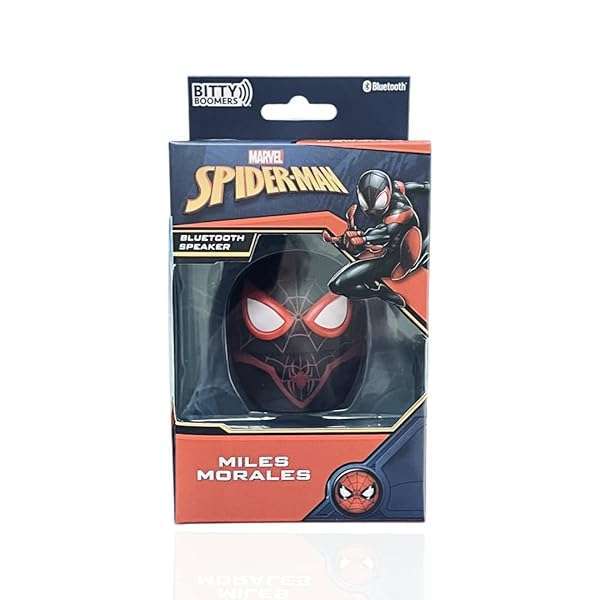 Bitty Boomers Bitty Boomers Marvel Spider-Verse Mini Bluetooth Speaker - Miles Morales Edition - View 5 of 10