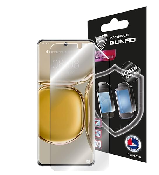IPG Huawei P50 Pro Screen Protector Ultra HD Clear Anti Scratch Invisible Touch Sensitive Film Bubble Free Self Healing Skin Guard