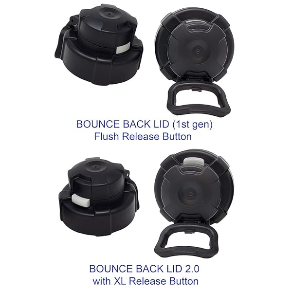 Speedfil Speedfil Speedflask 21 oz Vacuum Insulated Stainless Steel Cycling Water Bottle with Bounce Back Lid 2.0 Black - View 7 of 11