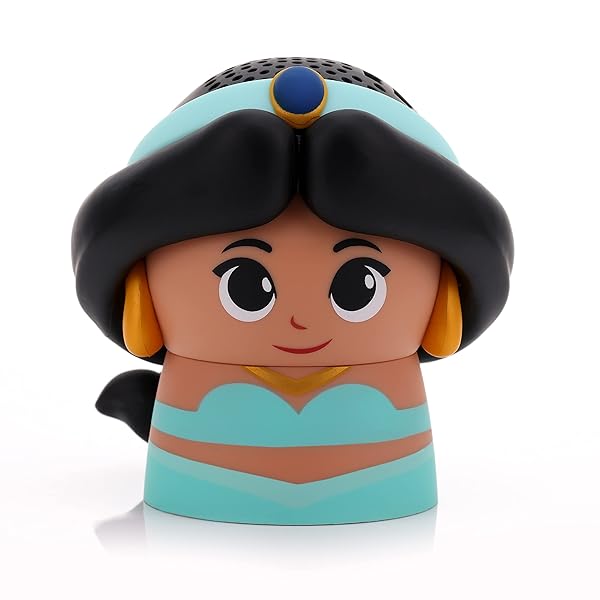 Bitty Boomers Disney Aladdin Jasmine Mini Bluetooth Speaker - Perfect Gift for Fans!