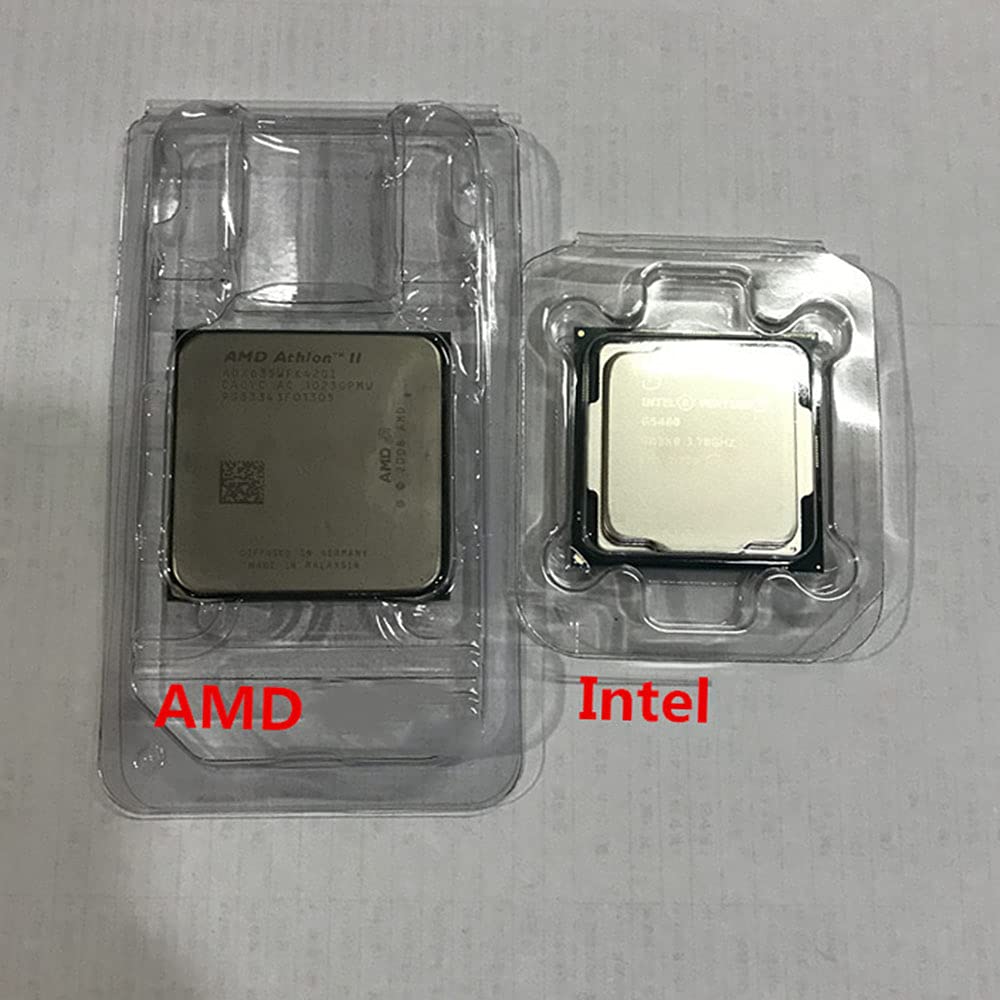 MEETOOT MEETOOT 14pcs Universal CPU Protection Box Computer Case Tray for Intel i3 i5 i7 LGA1150 1151 1155 1156 Flip Top Container - View 6 of 8